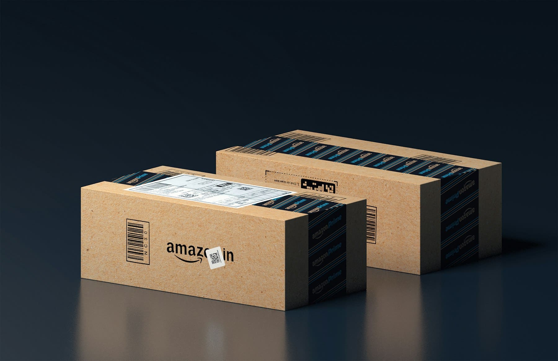 Shipping boxes representing S5 Coupler Locks' e-commerce growth